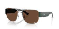 Ray-Ban RB 3756CH - 004/AN GUNMETAL polar brown