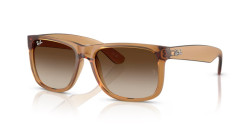 Ray-Ban RB 4165 JUSTIN - 681413 RUBBER BEIGE gradient brown