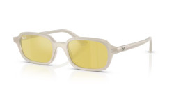 Ray-Ban RB 4455 ZURI - 68086D CLOUDY WARM WHITE yellow mirror flash gold