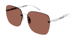 Gucci GG 1923SA - 002 SILVER brown