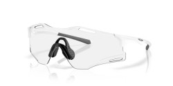 Oakley OO 9512D CYBR ZERO - 951201 MATTE WHITE clear to black iridium photochromic