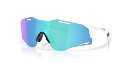 Oakley OO 9512D CYBR ZERO - 951202 POLISHED WHITE prizm sapphire
