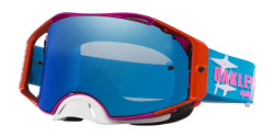 Gogle Oakley OO 7046 AIRBRAKE MX 7046G4 - Troy lee designs speed stars Black ice iridium