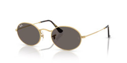 Ray-Ban RB 3547N OVAL - 001/B1 ARISTA GOLD dark grey