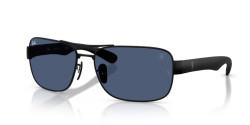 Ray-Ban RB 3763M - F11980 MATTE BLACK dark blue
