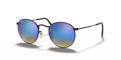 Ray-Ban RB 3447 ROUND METAL - 002/4O  BLACK blue