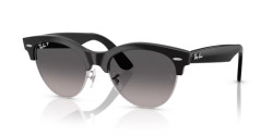 Ray-Ban RB 2341 CLUBMASTER WAY - 1354M3 BLACK ON SILVER grey gradient polarized