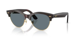Ray-Ban RB 2341 CLUBMASTER WAY - 990/3R RED HAVANA ON GOLD dark blue polarized