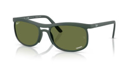 Ray-Ban RB 4452CH - 6016/2 SAND GREEN green chromance
