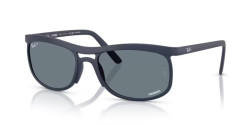 Ray-Ban RB 4452CH - 633180 SAND DARK BLUE blue chromance