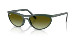 Ray-Ban RB 4453 - 6016E8 SAND GREEN green gradient brown