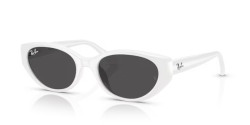 Ray-Ban RB 4457D - 677287 WHITE dark grey