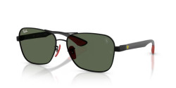 Ray-Ban RB 8336M - F00271 MATTE BLACK dark green