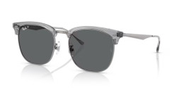 Ray-Ban RB 4418D - 679281 TRANSPARENT GREY ON GUNMETAL dark grey polarized