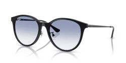 Ray-Ban RB 4334D - 601/19 BLACK clear gradient light blue