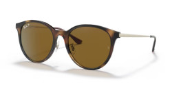 Ray-Ban RB 4334D - 710/83 LIGHT HAVANA polarized  b-15 brown