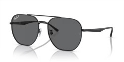Ray-Ban RB 3724D - 002/81 BLACK polarized dark grey