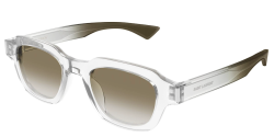 Saint Laurent SL 791 - 003 SHINY TRANSPARENT CRYSTAL gradient brown