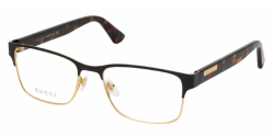 Gucci GG 0750O - 002 BLACK HAVANA GOLD