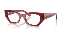 Ray-Ban RX 7330 Zena  -  8436 SHINY RUSTY BROWN