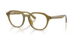 Ray-Ban RB 7259D - 8437 TRANSPARENT OLIVE GREEN