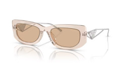 Prada PR 14YS - 19M4I2 CRYSTAL BEIGE light brown