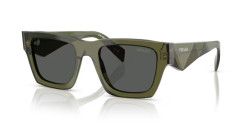 Prada PR A06S - 25A40L TRANSPARENT MILITARY dark grey