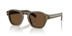 Prada PR A16S - 18T70F TRANSPARENT TERRA dark brown