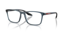 Prada PS 01QV - CZH1O1 TRANSPARENT AZURE