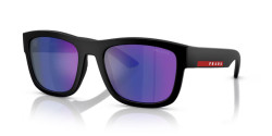Prada PS 01ZS - 1BO05U MATTE BLACK dark blue mirror violet
