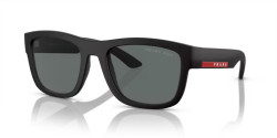 Prada PS 01ZS - DG002G BLACK RUBBER Dark grey polarized