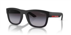 Prada PS 01ZS - 1BO09U MATTE BLACK grey gradient