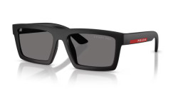 Prada PS A07S - 1BO02G MATTE BLACK dark grey polarized