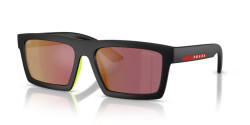 Prada PS A07S - 1BO10A MATTE BLACK tuning dark grey mirror red
