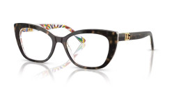 Dolce&Gabbana DG 3398 - 3217 HAVANA ON WHITE BARROW
