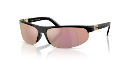 Miu Miu MU A02S - 1AB90J BLACK dark grey mirror pink