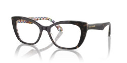Dolce&Gabbana DG 3360 - 3217 HAVANA ON WHITE BARROW