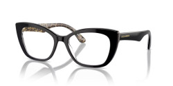 Dolce&Gabbana DG 3360 - 3299 BLACK ON LEO BROWN