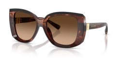 Dolce&Gabbana DG 4495 - 322274 DARK RED HAVANA brown gradient