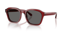Emporio Armani EA 4245U - 624887 SHINY TRANSPARENT RED grey