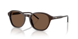 Emporio Armani EA 4247U - 625573 SHINY BROWN brown