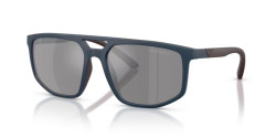 Emporio Armani EA 4248U - 62606G MATTE BLUE dark grey mirror silver
