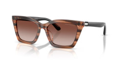Emporio Armani EA 4250U - 626613 SHINY STRIPED BROWN gradient brown