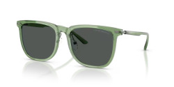 Emporio Armani EA 4255D - 536287 SHINY TRANSPARENT GREEN dark grey