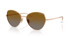 Vogue VO 4330S - 5152T5 ROSE GOLD grey gradient brown polarized