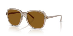 Vogue VO 5601S - 299083 TRANSPARENT CARAMEL dark brown polarized