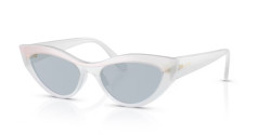 Vogue VO 5637SU - 32201U TOP WHITE/OPAL MILK light blue mirror silver