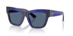 Burberry BE 4449 - 411480 CHECK BLUE dark blue