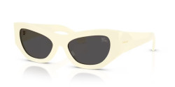 Burberry BE 4450U - 415887 WHITE IVORY dark grey