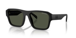 Armani Exchange AX 4154SU - 80782J MATTE BLACK polarized green